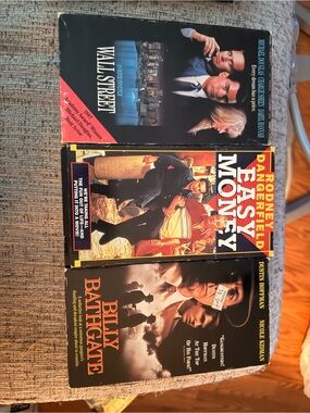 Vintage vhs tapes like new condition